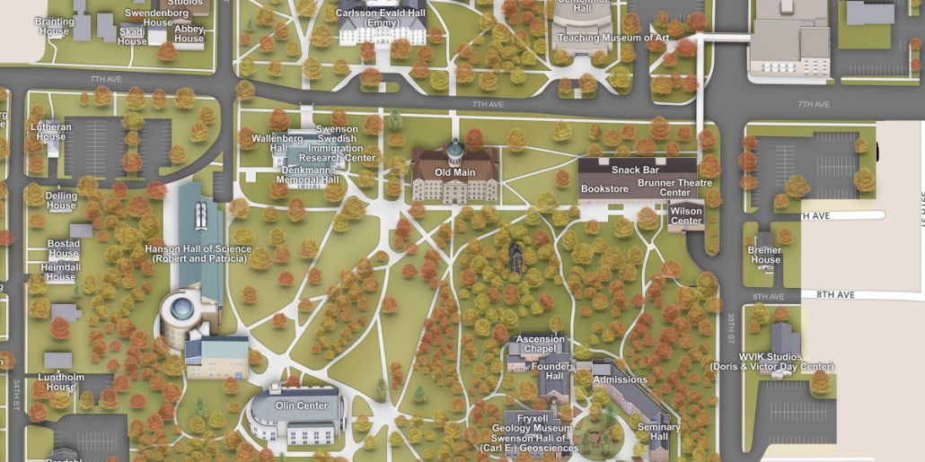 Highlight the Beauty of Your Campus with Seasonal Map Overlays CampusBird