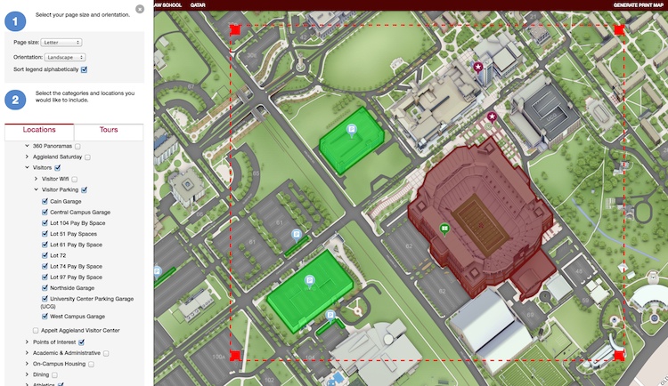 Seek the services of Your Interactive Map in direction of Produce Released Campus Maps graphic about University of Arizona Campus Map Printable identify Employ Your Interactive Map in direction of Create Revealed Campus Maps